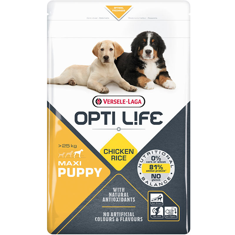 Versele-Laga Opti-Life Puppy Maxi, 12,5kg günstig bei Hofmax