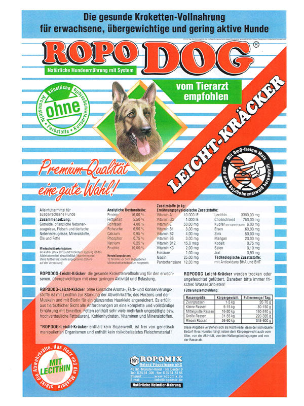 RopoDog Leicht-Kräcker