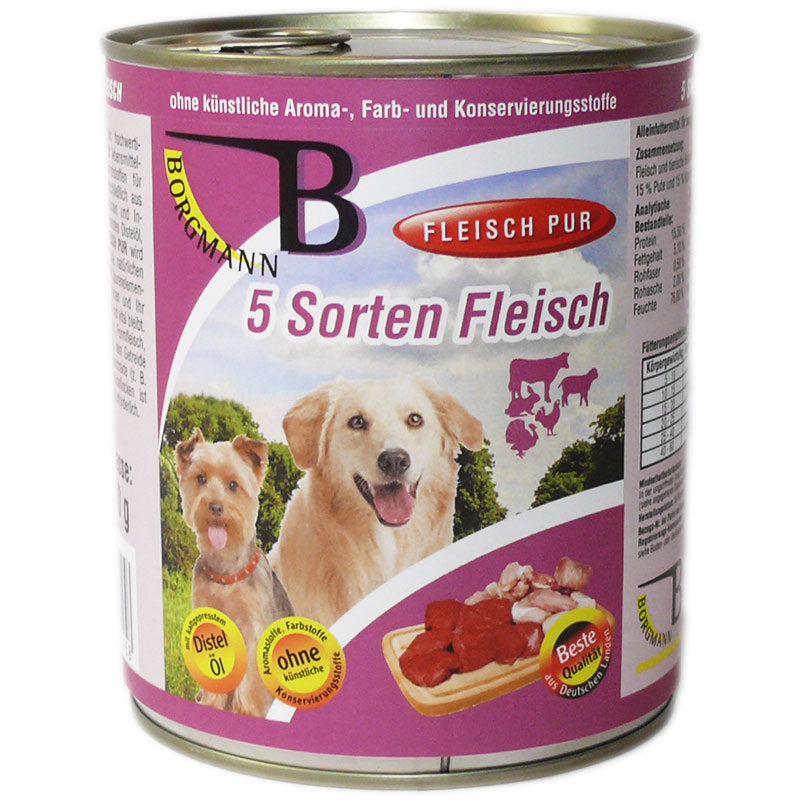 Borgmanns 5 Sorten Fleisch