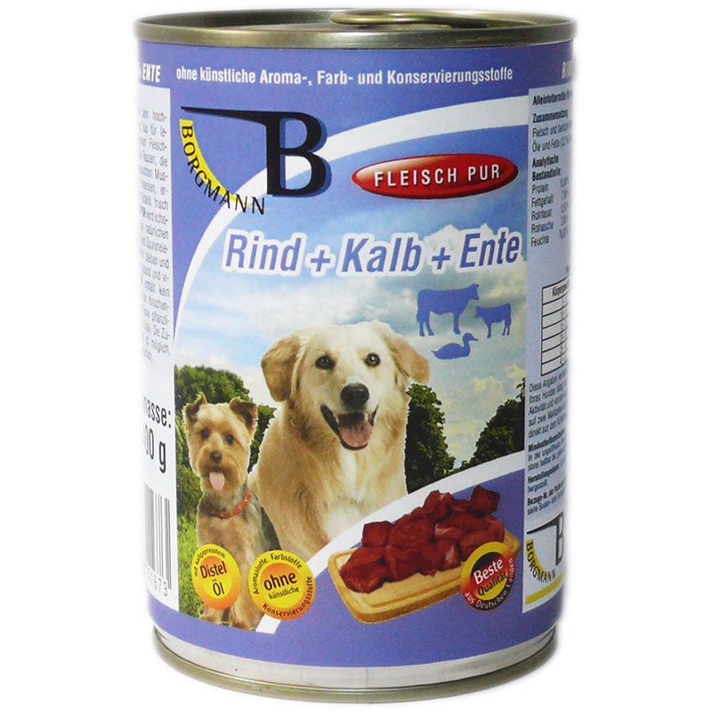 Borgmanns Rind, Kalb, Ente