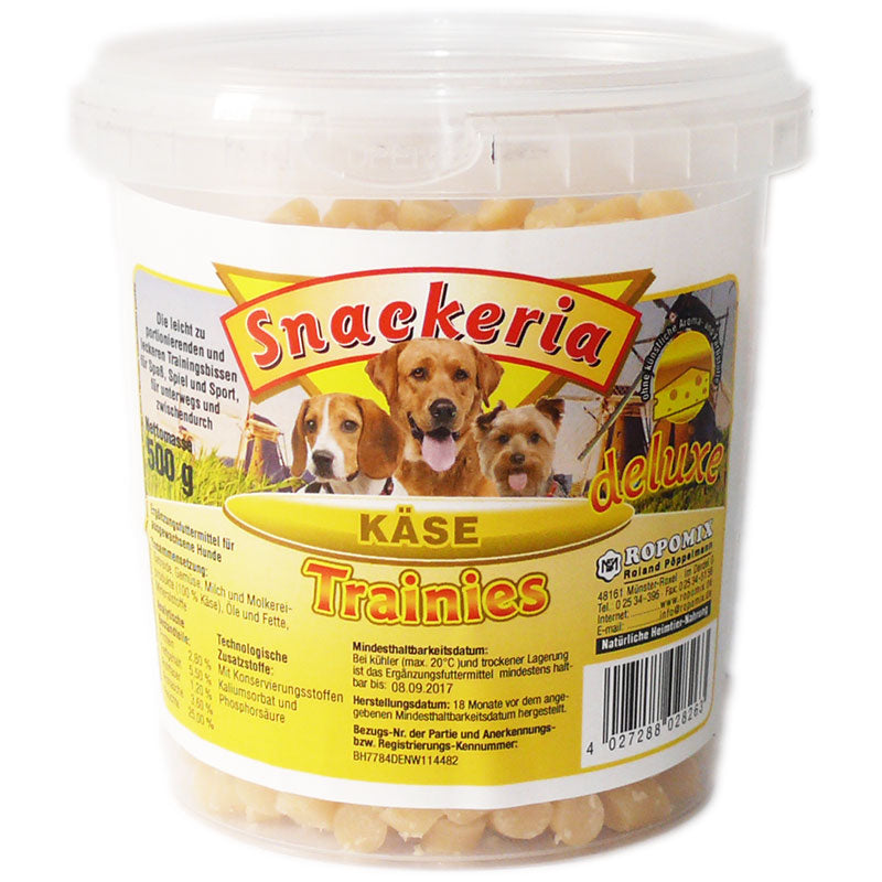 Snackeria Trainies Käse, 500g Eimer