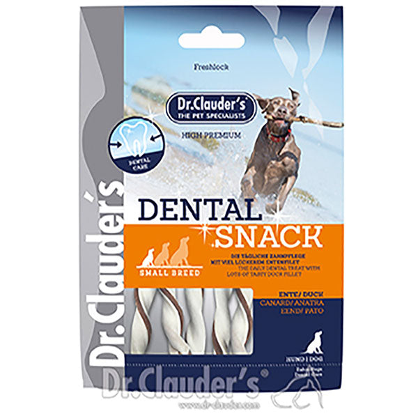 Dr. Clauders Dental Snack Ente small breed, 80g