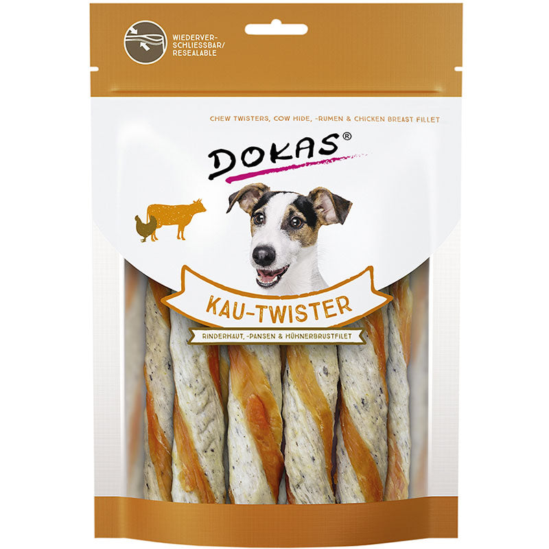 Dokas Kau-Twister Rinderhaut, Pansen, 200g