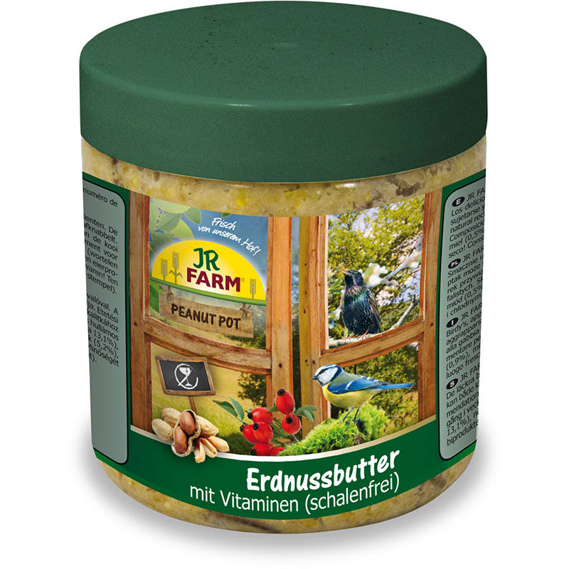 JR FARM Peanut Pot Erdnussbutter mit Vitaminen, 400g