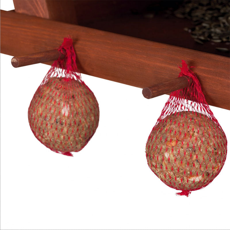 Natura Futterhaus mit Ständer, 53×28×53cm/1,40m