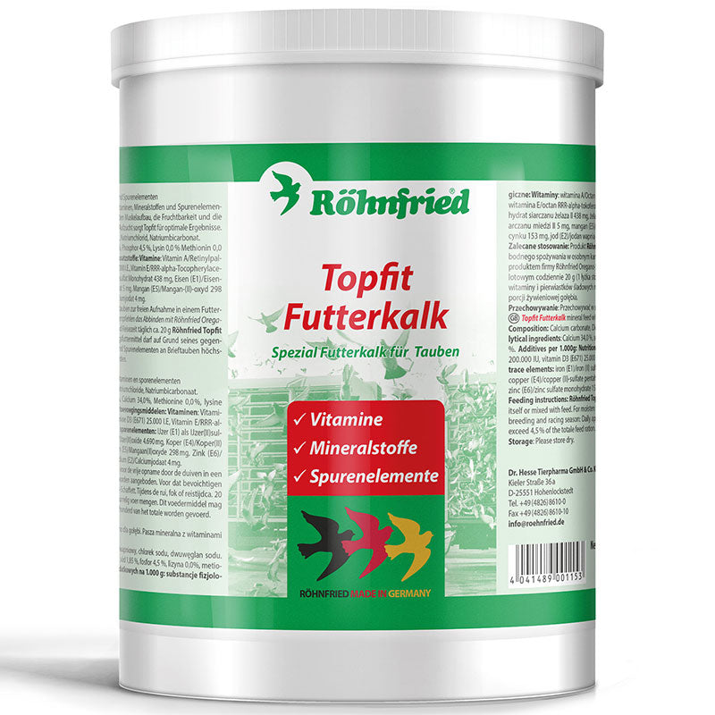Röhnfried Topfit Spezial Futterkalk, 1kg