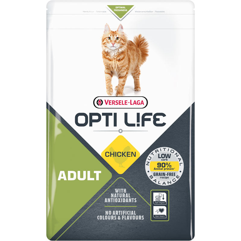 Versele-Laga Opti-Life Katze Adult Chicken 7,5kg