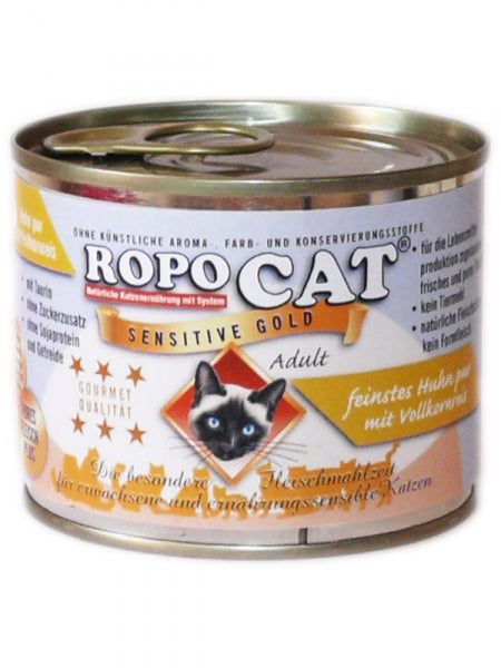 RopoCat Sensitive feinstes Huhn mit Vollkornreis