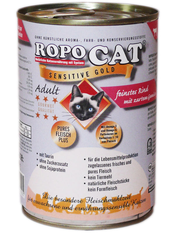 RopoCat Sensitive feinstes Rind mit zartem Gemüse