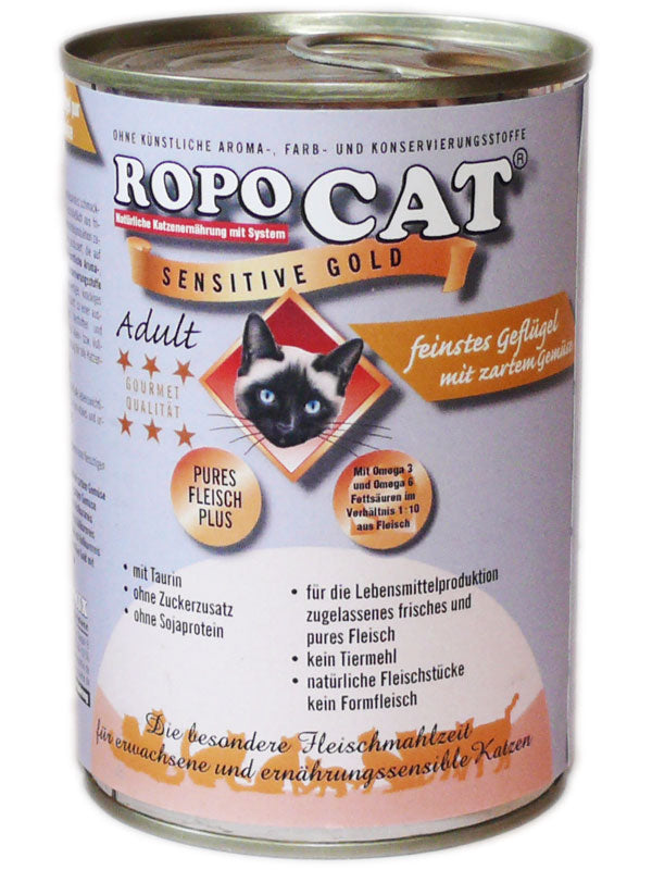 RopoCat Sensitives feinstes Geflügel mit zartem Gemüse