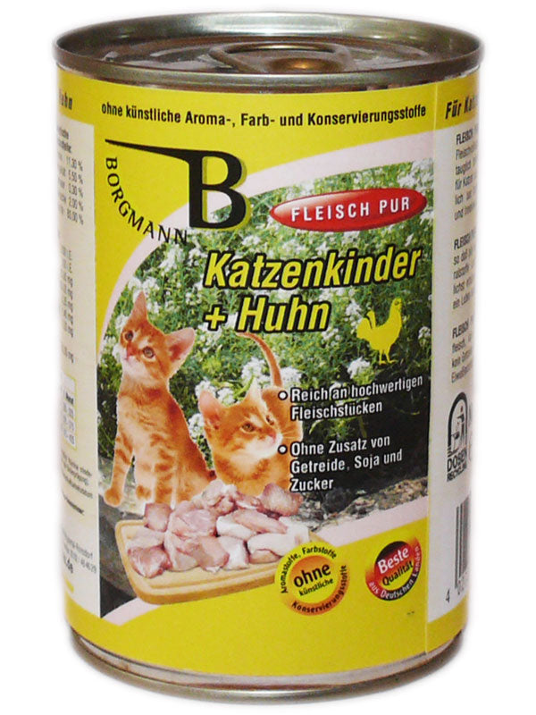 Borgmanns Katzenkinder & Huhn