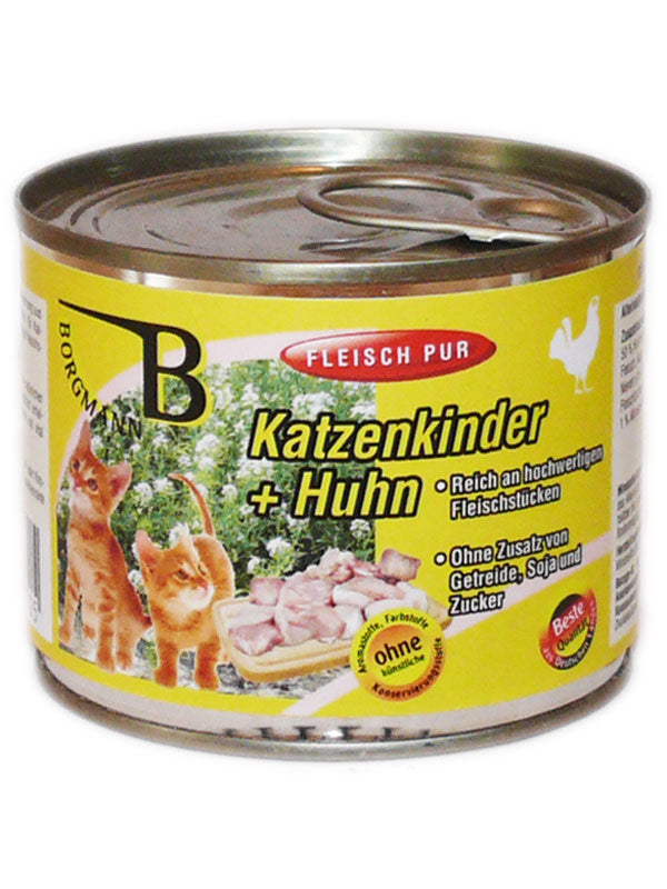 Borgmanns Katzenkinder & Huhn