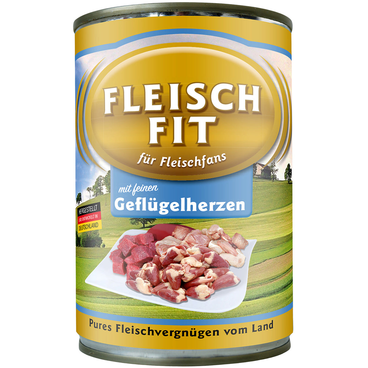 FleischFit mit Geflügelherzen, 400 g