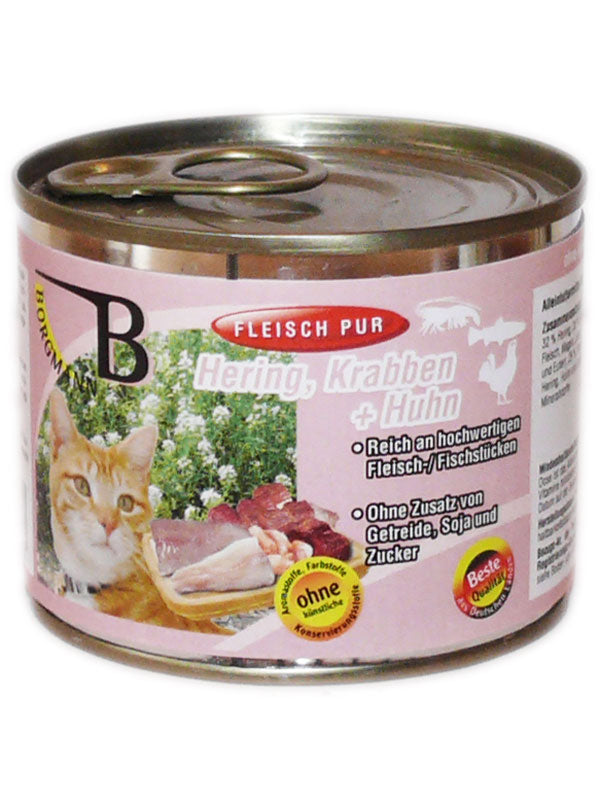 Borgmanns Hering + Krabben mit Huhn