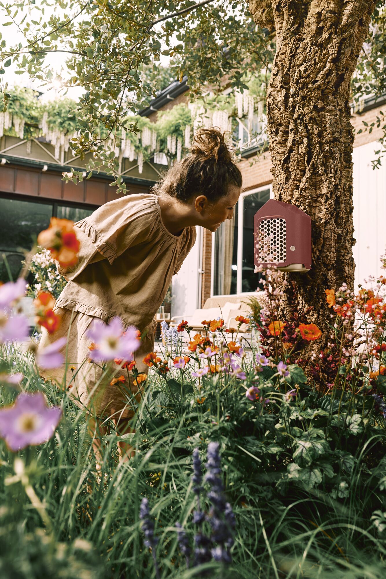 Elho Insektenhotel Cosy 18cm toskanisches rot