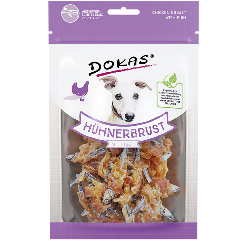 Dokas Hühnerbrust mit Fisch