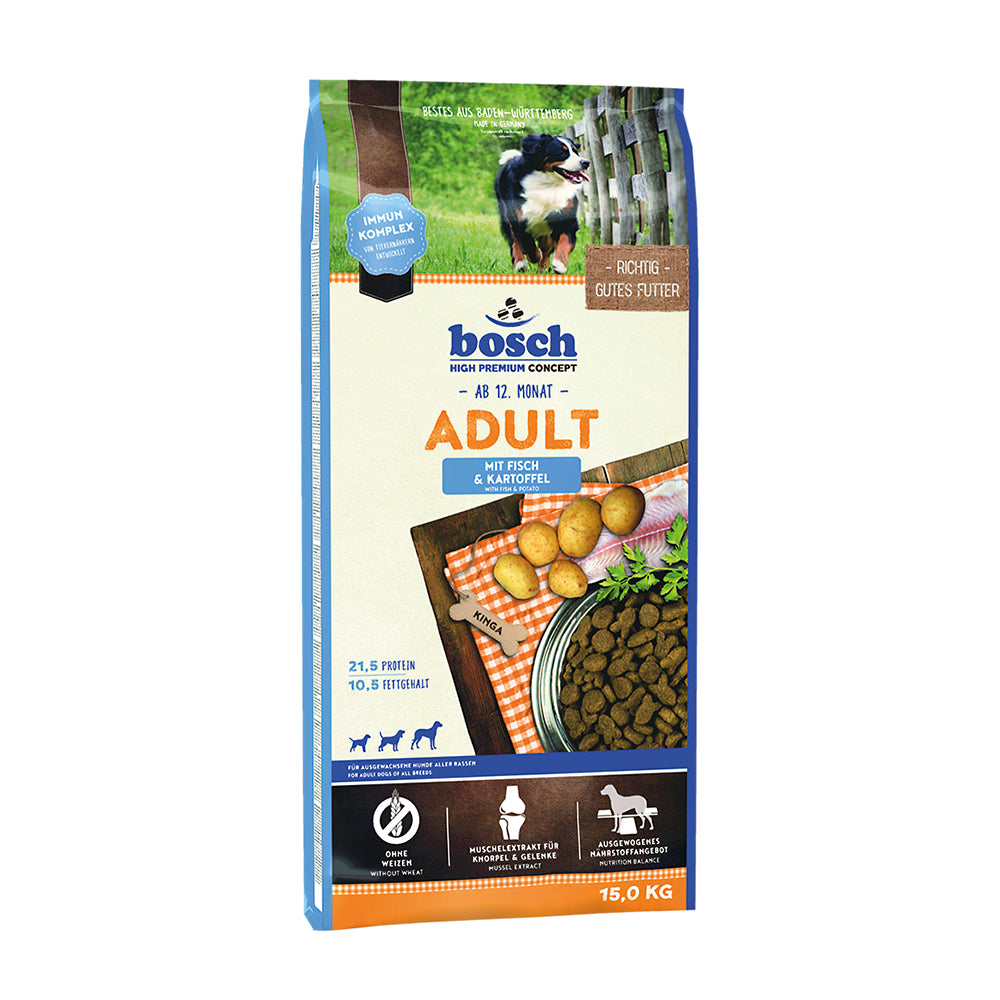 Bosch Adult Fisch &amp; Kartoffel, 15 kg