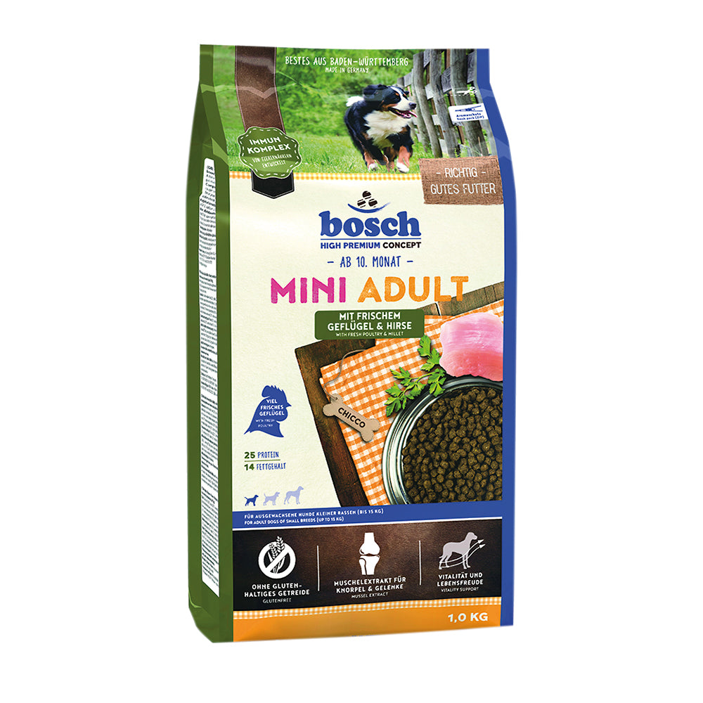 Bosch Mini Adult Geflügel &amp; Hirse, 1 kg