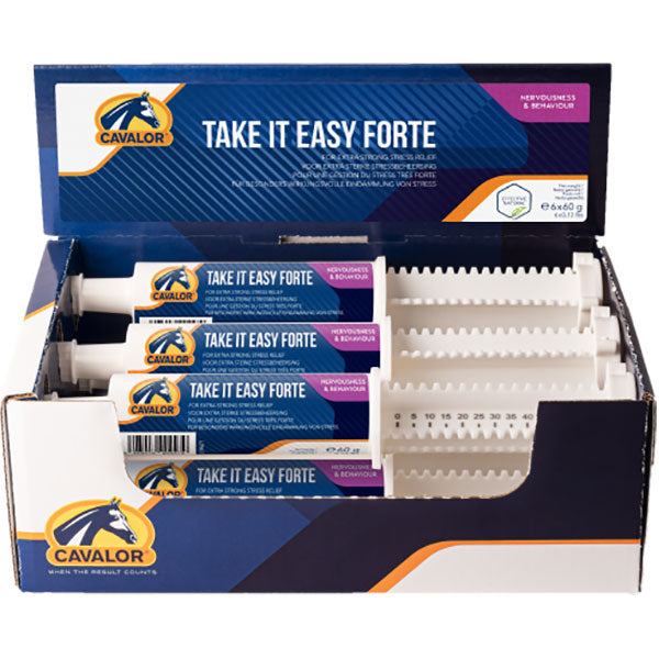 Cavalor Take It Easy Forte Paste, 6x60g