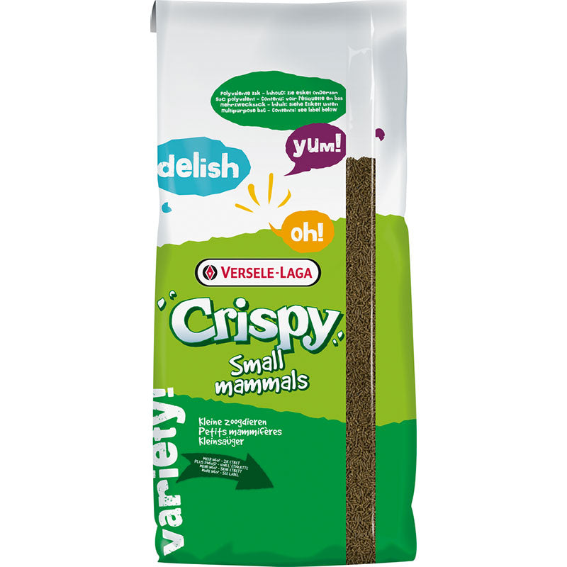 Crispy Pellets Chinchillas & Degus von Versele-Laga, 25kg