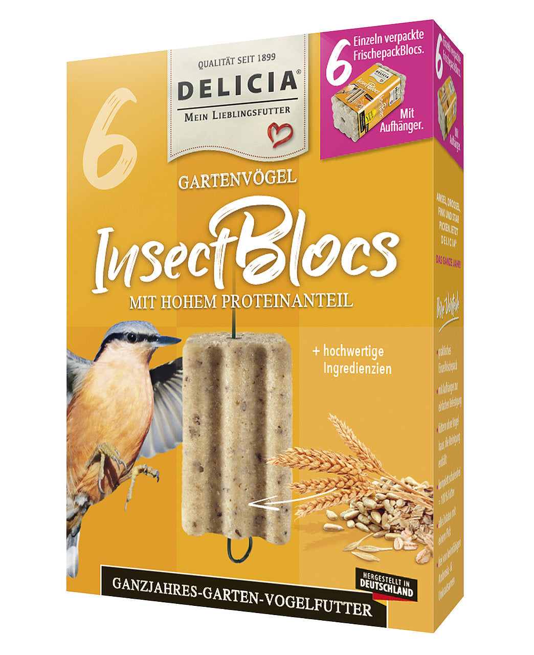 Delicia Pick-Me-Up InsectBloc, 6 Stück