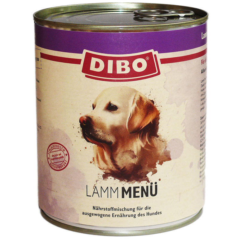 Dibo Lamm mit Naturreis & Karotten, 800 g