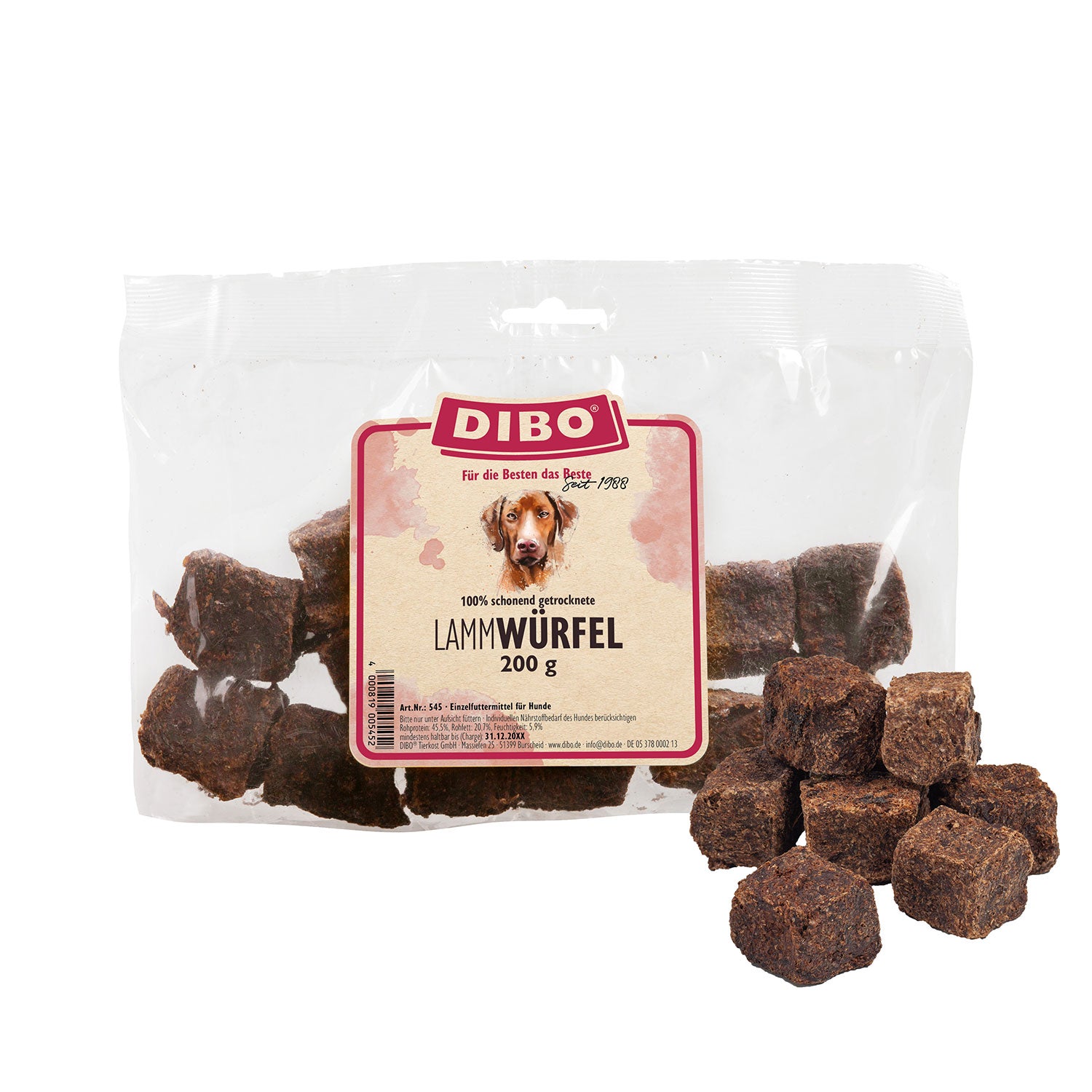 DIBO Lammwürfel, 200g