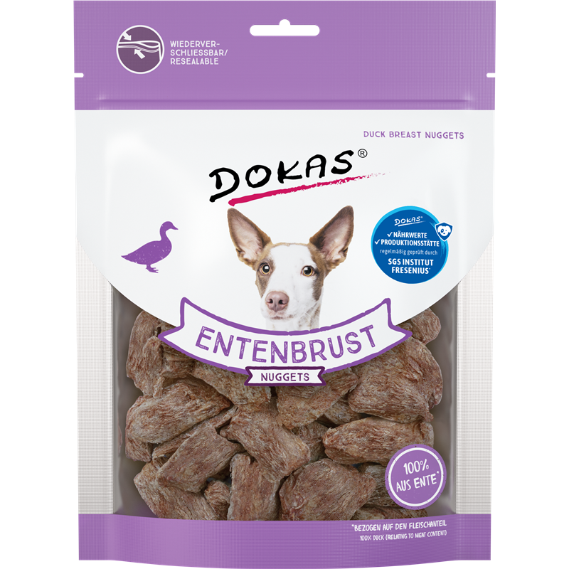 Dokas, Entenbrust Nuggets, 110g