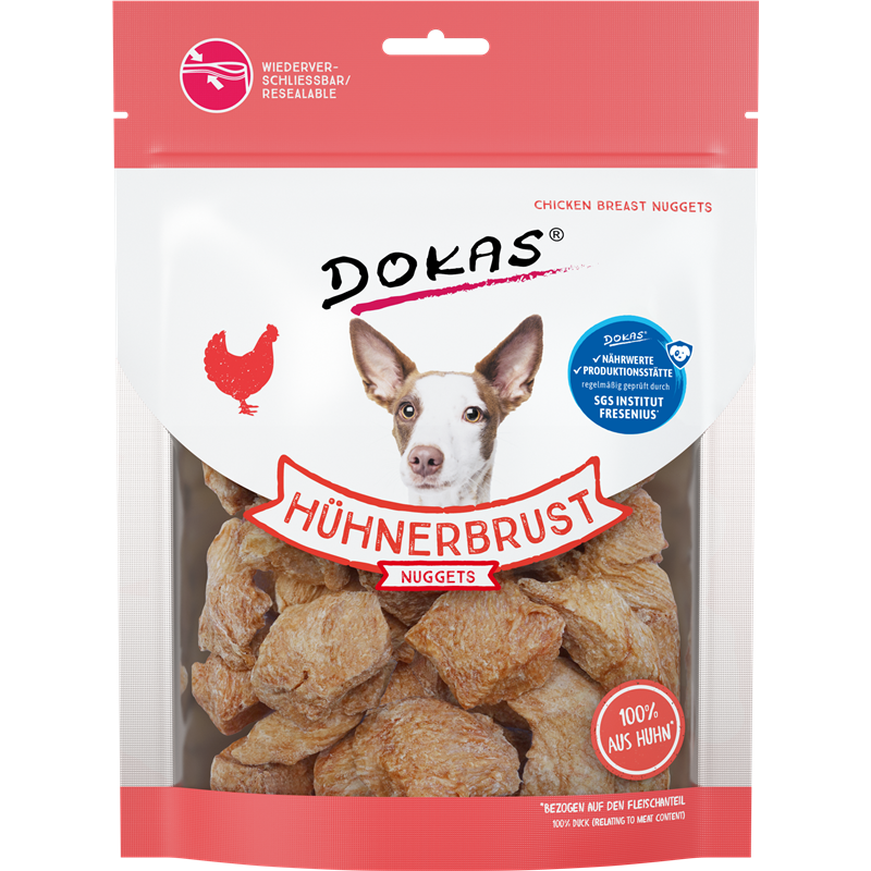 Dokas, Hühnerbrust Nuggets, 110g