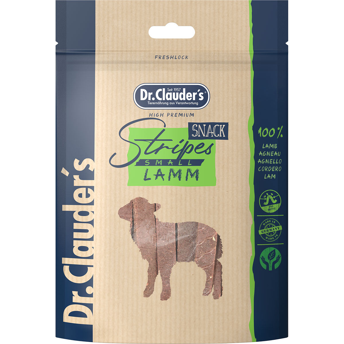 Dr. Clauders Snack Stripes Lamm, 80g