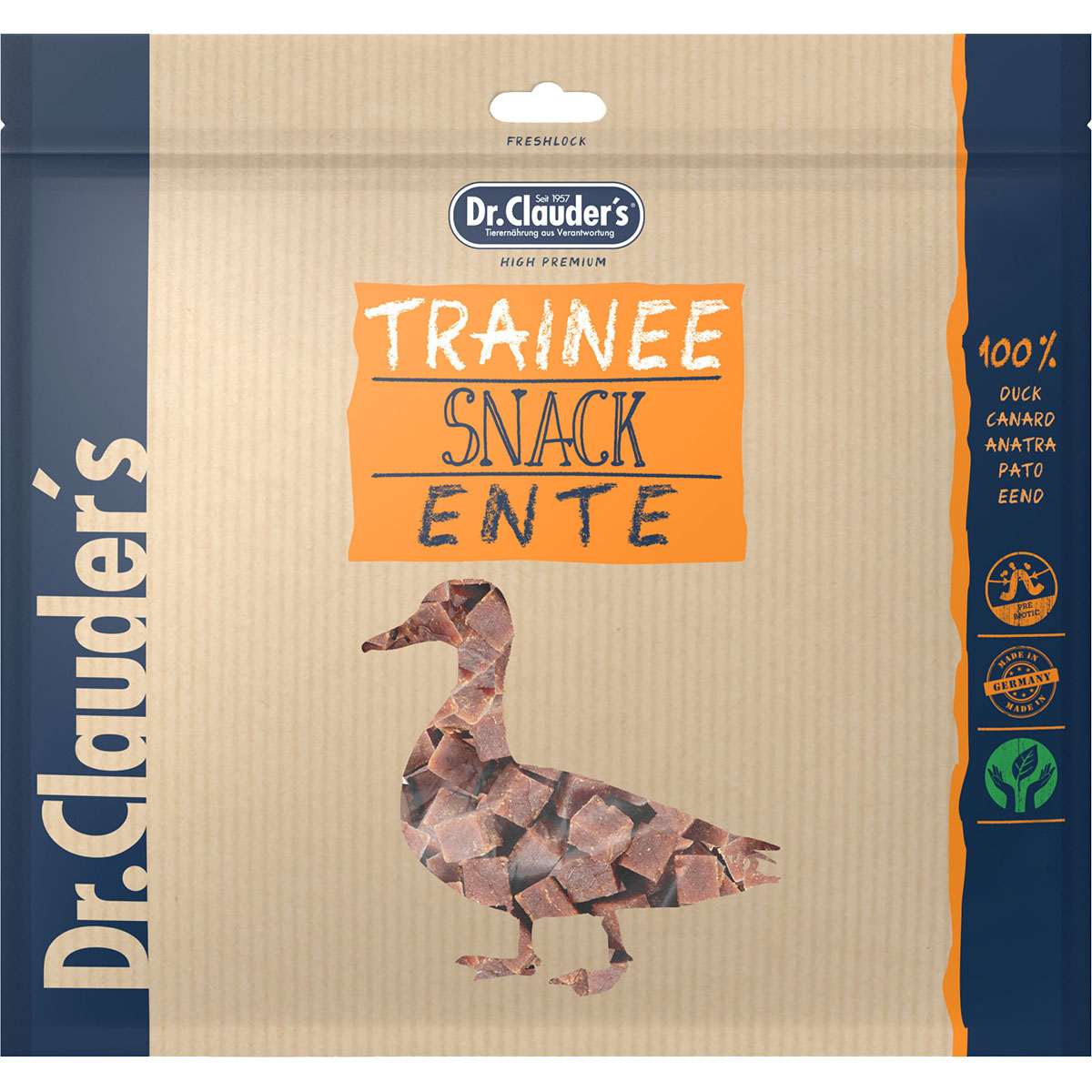 Dr. Clauders Trainee Snack Entenfleisch, 500g