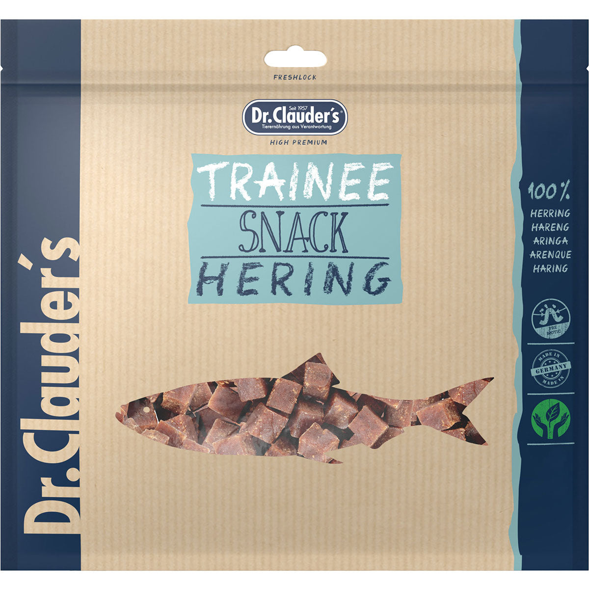 Dr. Clauders Trainee Snack Hering, 500g