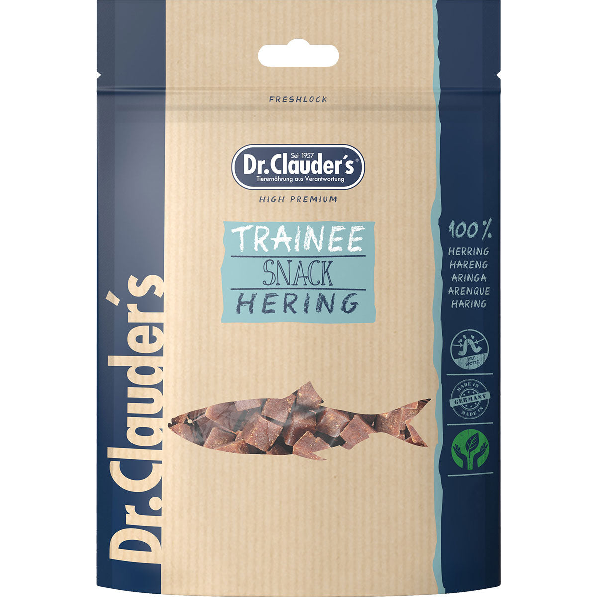 Dr. Clauders Trainee Snack Hering, 80g