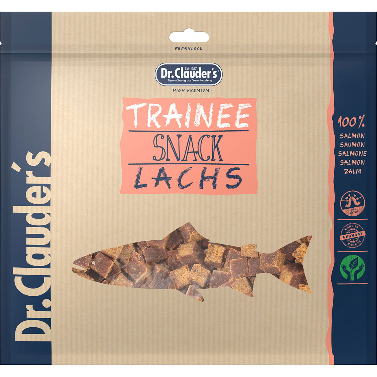 Dr. Clauders Trainee Snack Lachsfleisch, 500g