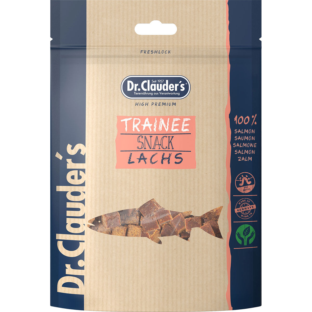 Dr. Clauders Trainee Snack Lachsfleisch, 80g