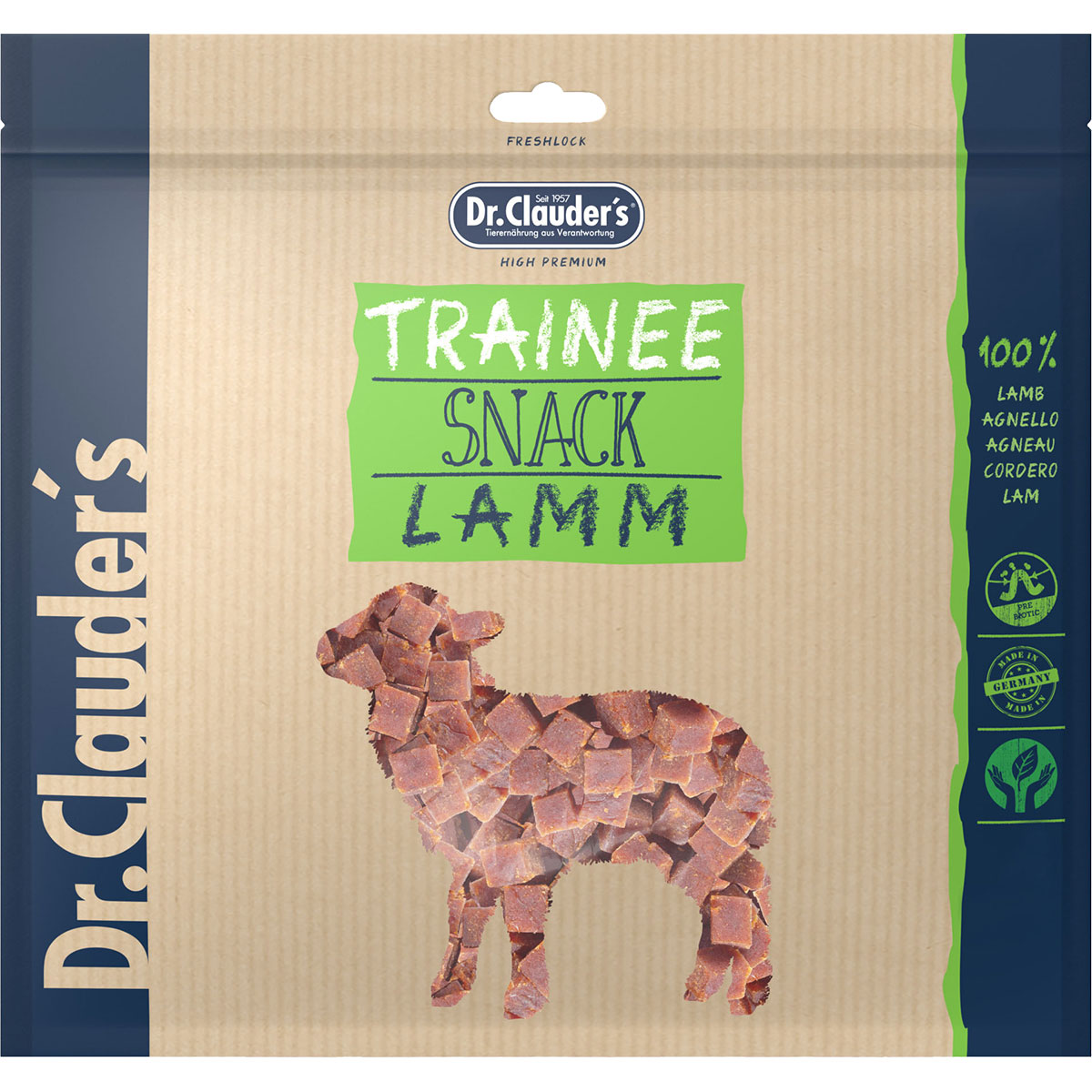 Dr. Clauders Trainee Snack Lammfleisch, 500g