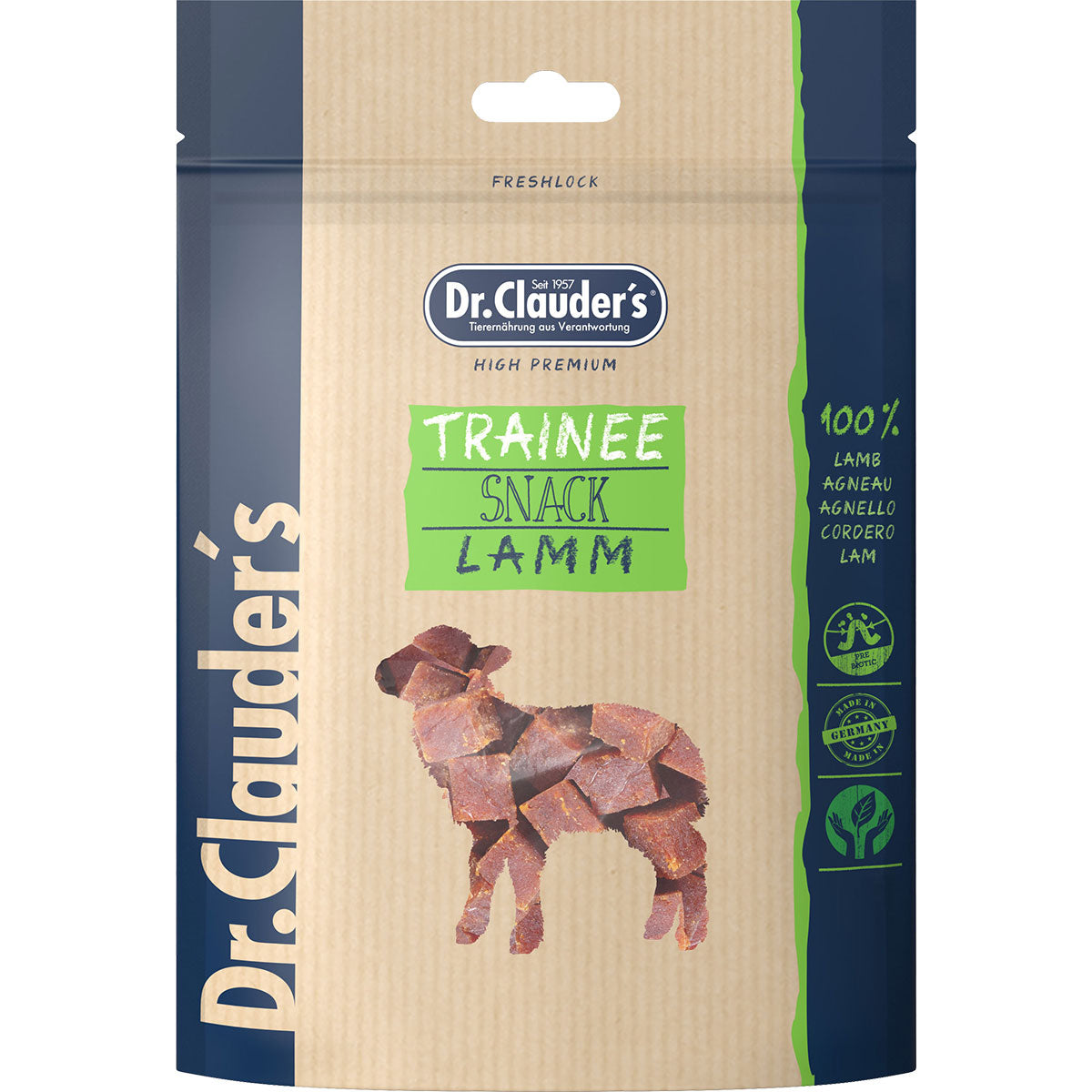 Dr. Clauders Trainee Snack Lammfleisch, 80g