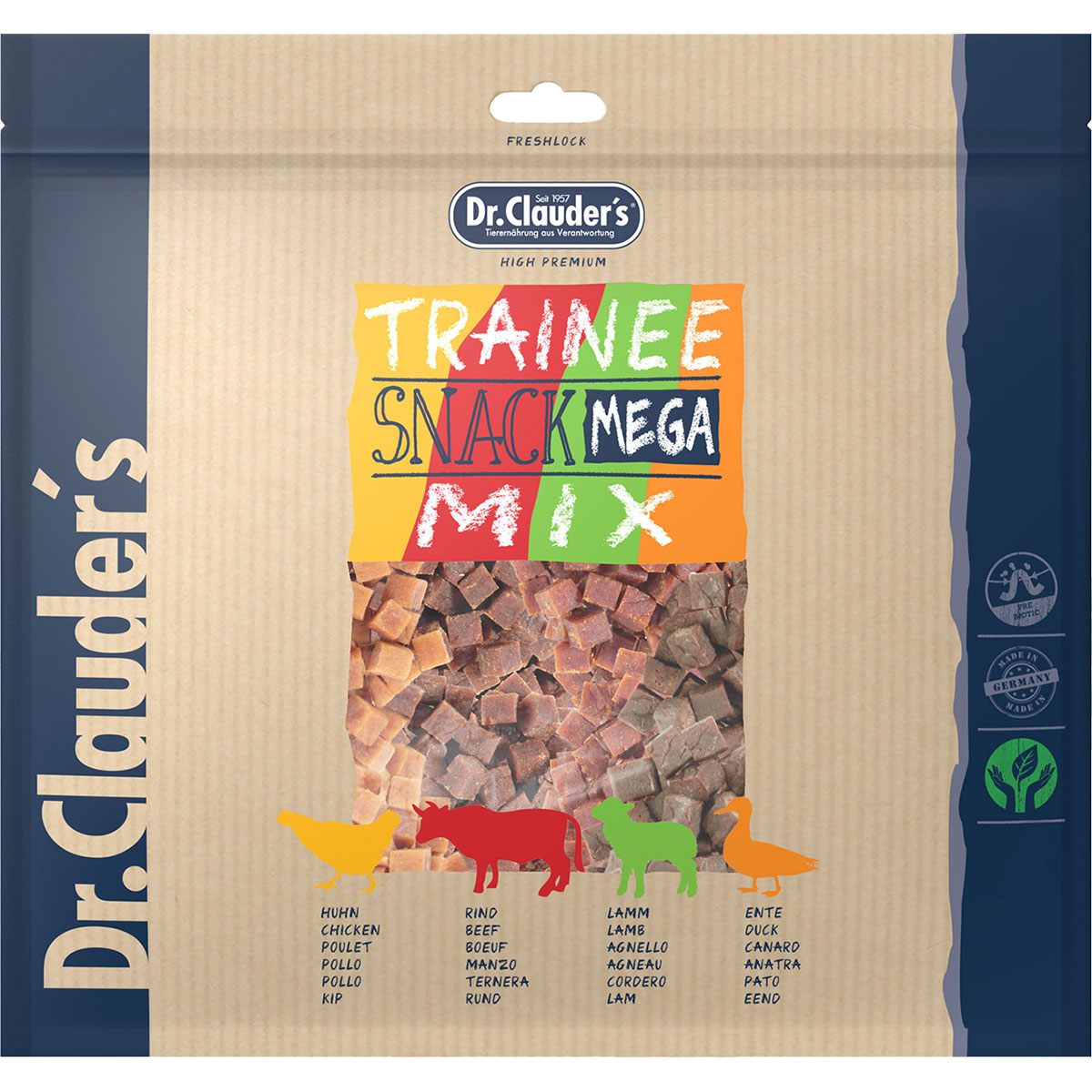 Dr. Clauders Trainee Snack Mega Mix, 500g