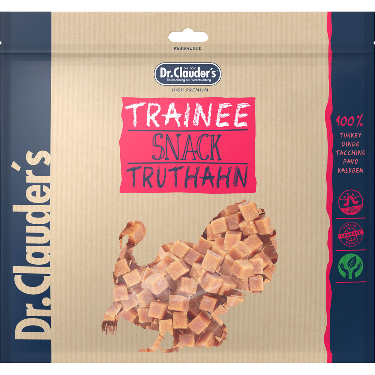 Dr. Clauders Trainee Snack Truthahnfleisch, 500g