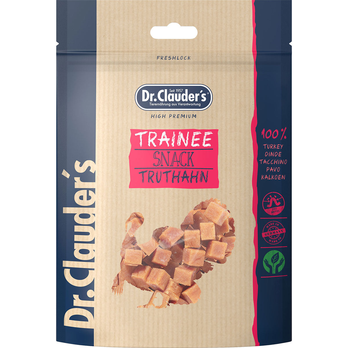 Dr. Clauders Trainee Snack Truthahnfleisch, 80g