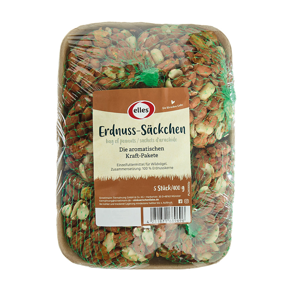 elles Erdnuss-Säckchen 5er, 500g