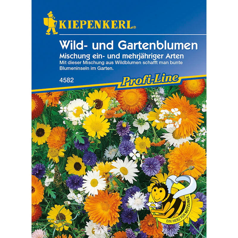 Kiepenkerl Wild- u. Gartenblumenmischung, ein- u. mehrjährig