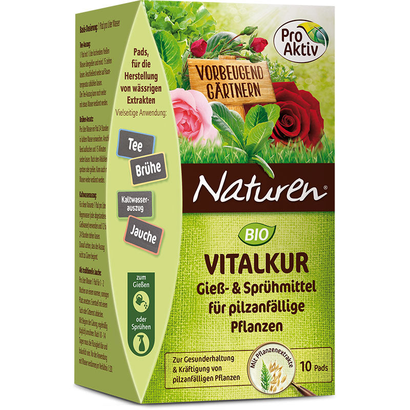 Naturen Bio Vitalkur Gießmittel für pilzanfällige Pflanzen, 10 Stück