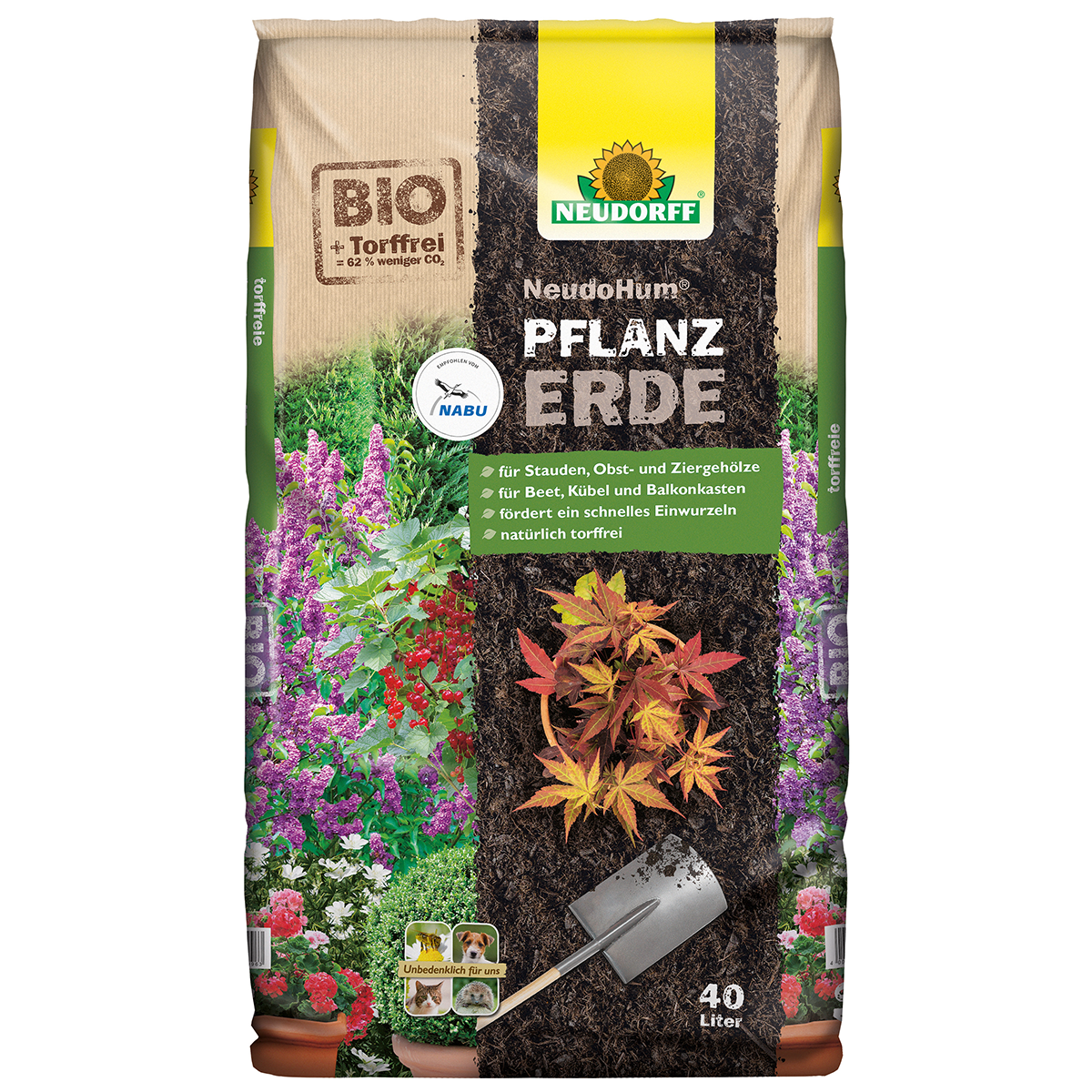 Neudorff NeudoHum PflanzErde, 40 L