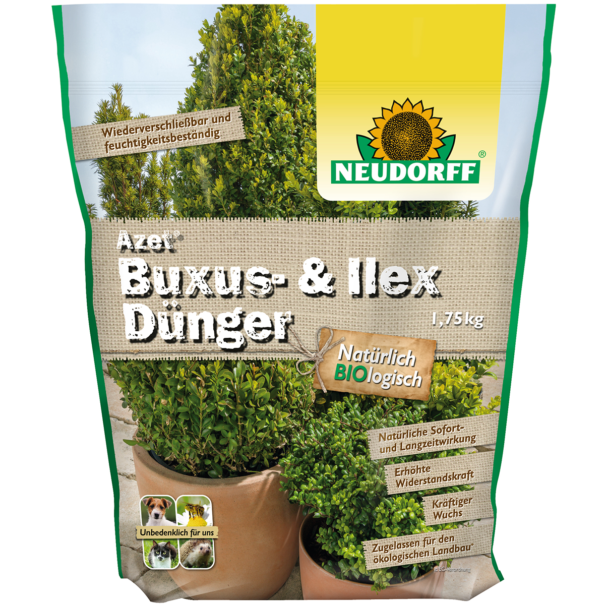 Neudorff Azet Buxus- & IlexDünger, 1.75 kg