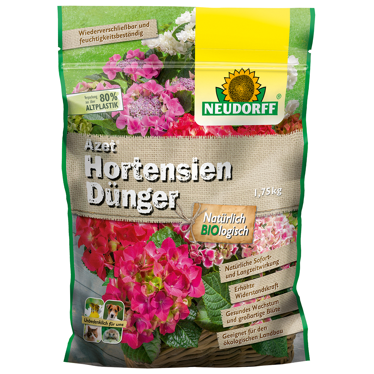 Neudorff Azet Hortensiendünger, 1,75kg