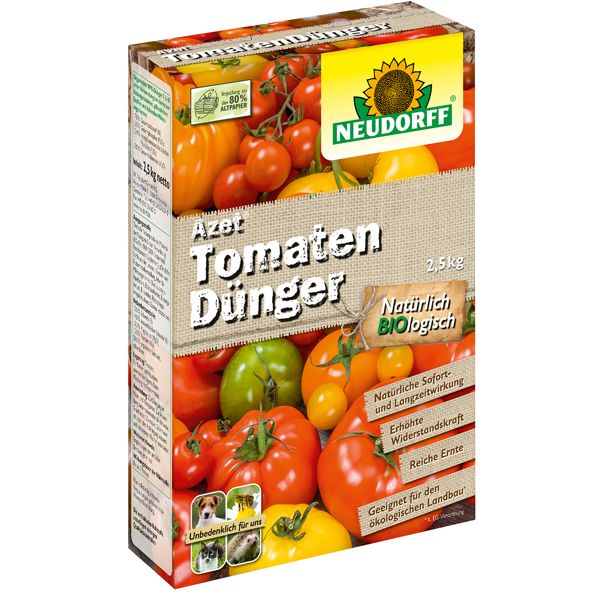 Neudorff Azet Tomatendünger, 2.5 kg
