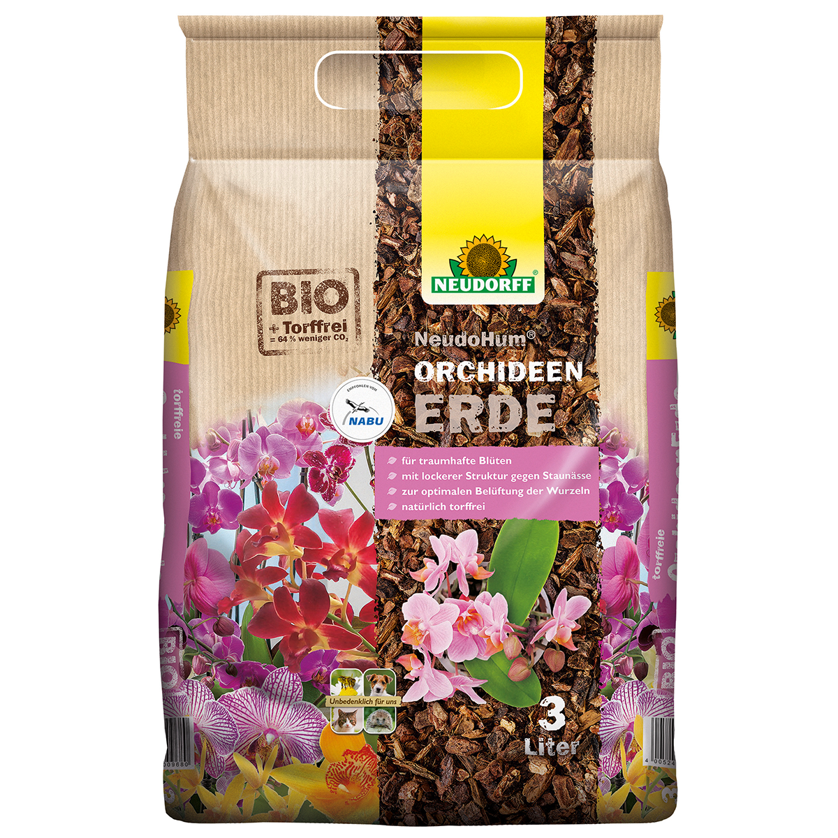 Neudorff NeudoHum OrchideenErde, 3 L