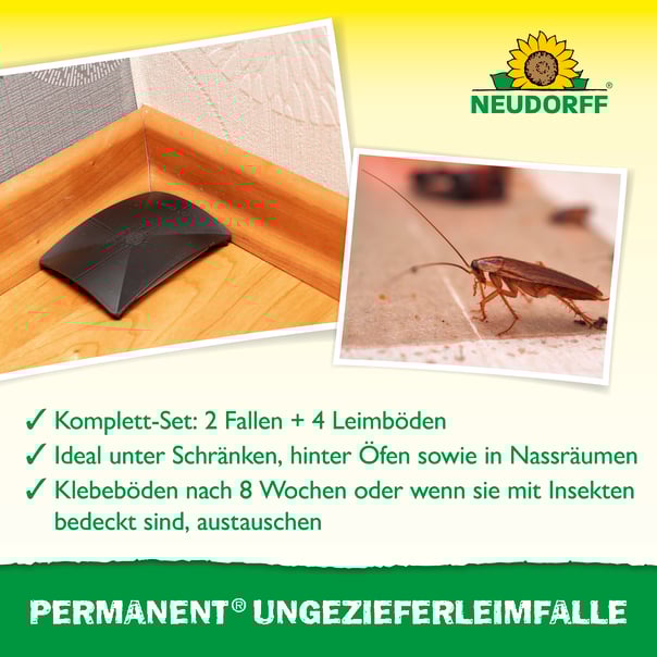 Neudorff Permanent UngezieferLeimFalle,Beschreibung 2