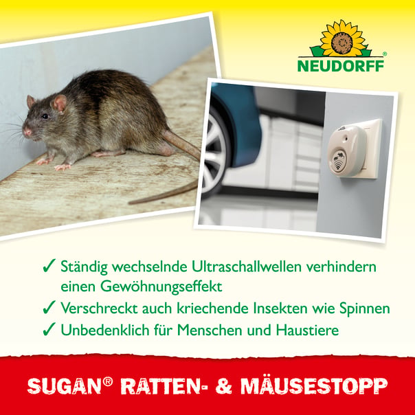 Neudorff Sugan Ratten-&amp;MäuseStopp 30 m² Beschreibung 2